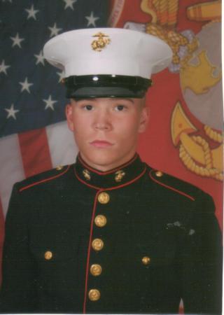 My baby is a Marine! Jan 2008