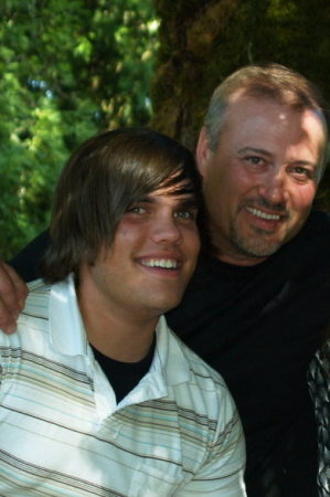 Husband Michael and son Blake 19 years old.