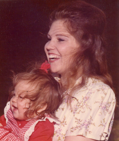 Mommy and Me at Deer Park in 1975