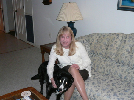 Me and my puppy ~ December 2006.