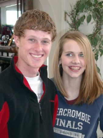 My son Thomas and girlfriend Kendra.