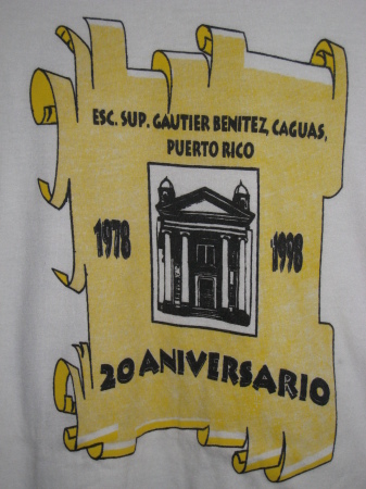 Camiseta del reencuentro de los 20 años