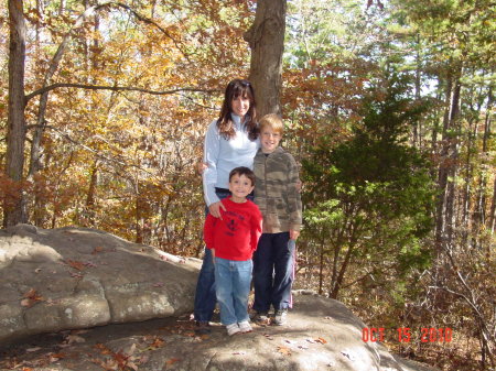 Hiking in the Shawnee National Forest October 16, 2010