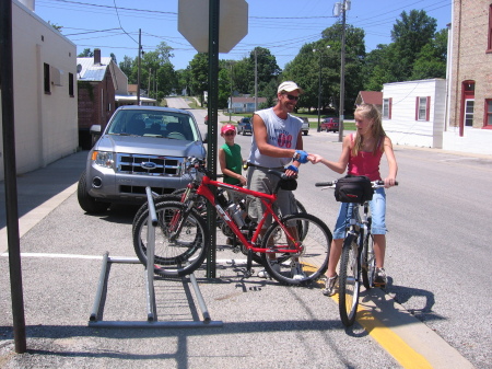 Biking