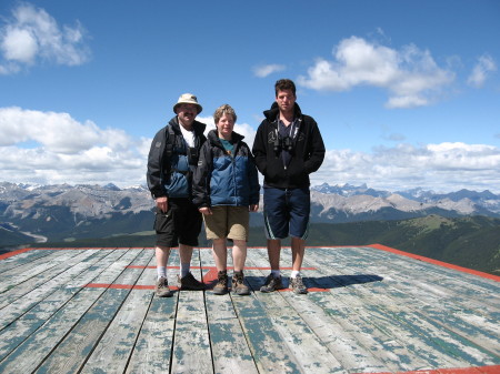 On top of Moose Mountain (Fire Lookout)
