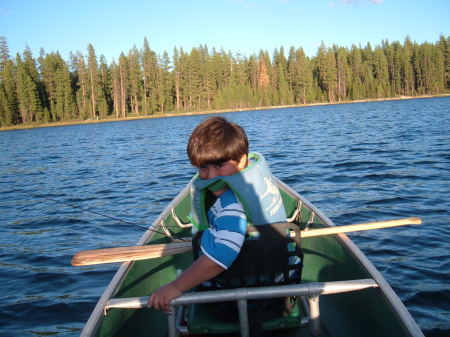 My son Scott Fishing and enjoying the day....