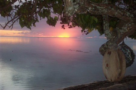 sunset - Pineapple Beach - Bora Bora