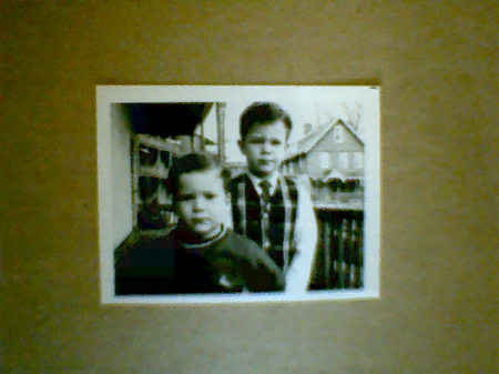 me and my younger brother darrell (1967)