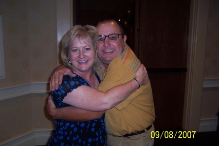 Jim Kates and I at the 30th reunion