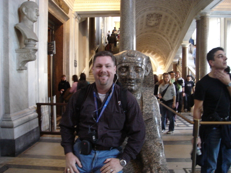 Me in the Vatican Museum