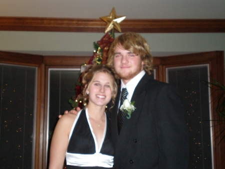 blake at his christmas semi formal