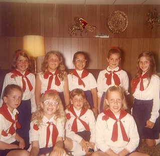 Campfire Girls from Salt Creek Elementary School