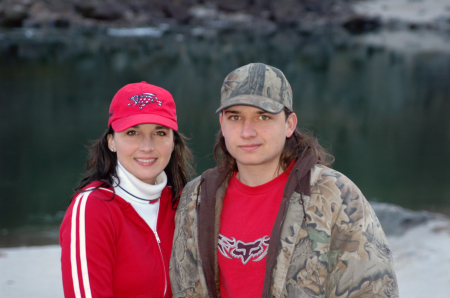 Tyler & Mom in Riggins Idaho