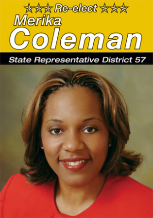 Representative Merika Coleman