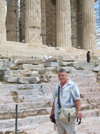 Mike at the Parthenon May 2010