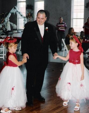 Hubby and 2 of his girls