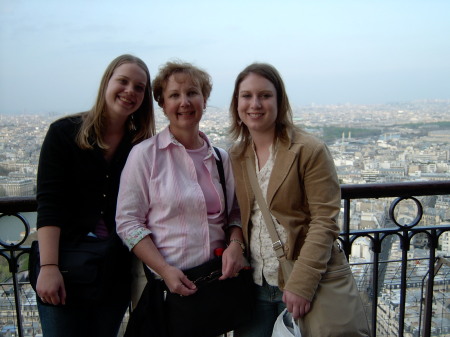 Paris Trip with my Two Daughters 2005