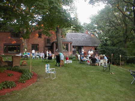 back yard party 2006