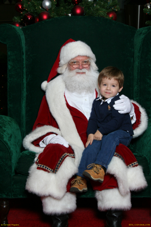 Zachary and Santa