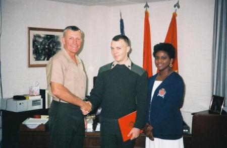 Promotion to Sergeant - October 1994