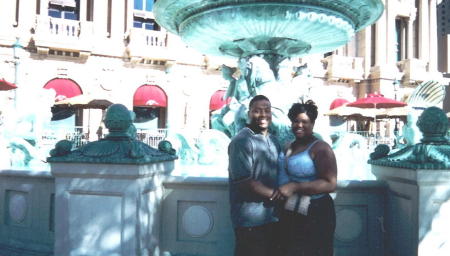 Me and Tonya Chillin In Vegas