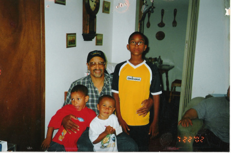 my dad and my boys