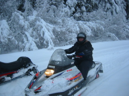 My passion - Riding Snowmobiles