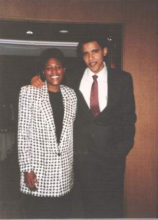 President-Elect Obama and Cassandra Butts