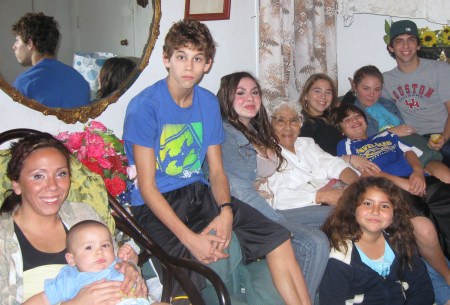The Cousins at Buela's house in Kingsville