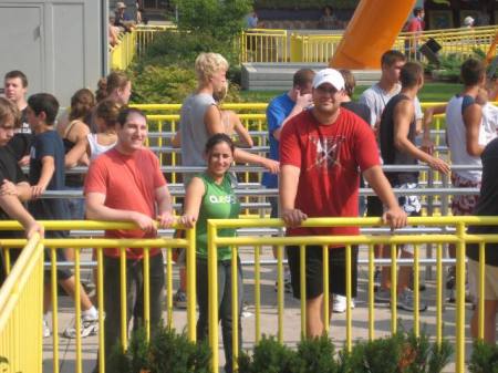 At Cedar Point!