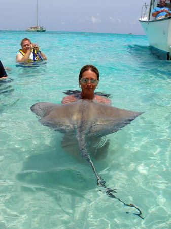 Me, Stingray City, Grand Cayman