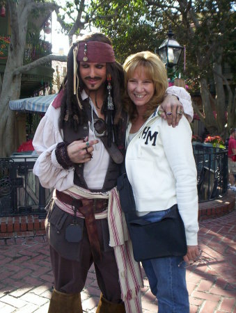 Me and Captain Jack out on the town :)