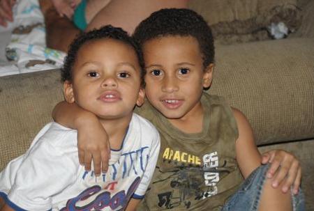 Brandon and Isaiah