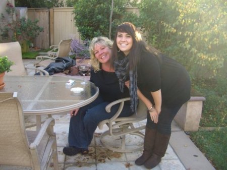 My youngest Jamie & I at Thanksgiving