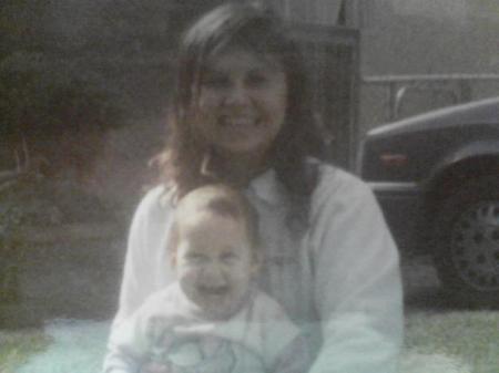 My daughter Sabrina and me, she is now 20 yrs. old :o)
