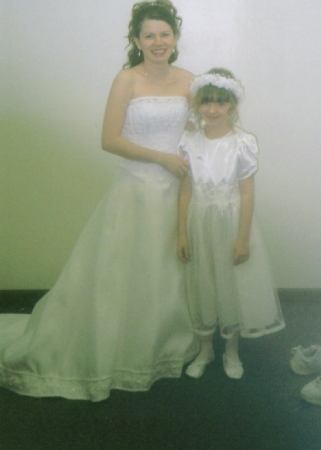 Me & Kaylei before the wedding!