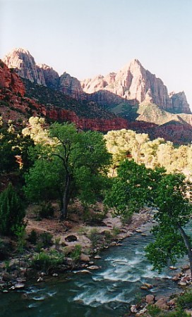 Virgin River in Zion National Park