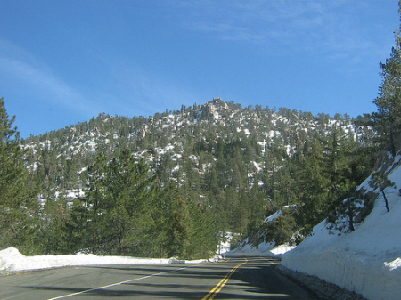 Angeles in the winter