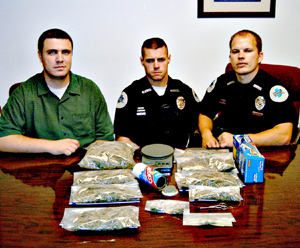 One of my first big drug busts - 9/2/04