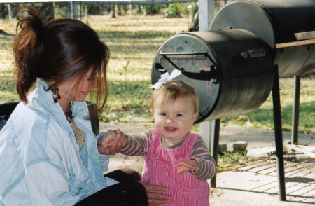 samantha and grandbaby