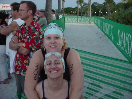 Ellen and Michelle Leporati - Danskin Triathlon