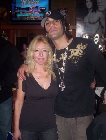 With Criss Angel at Luxor