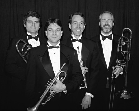 Brass quartet - not the line up photo.
