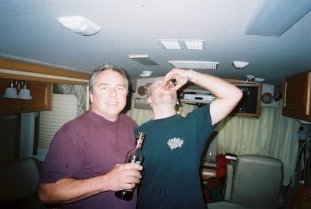 My Father and I in Mexico '06
