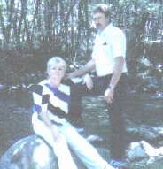 Karen and Ray on Humbug Creek Property