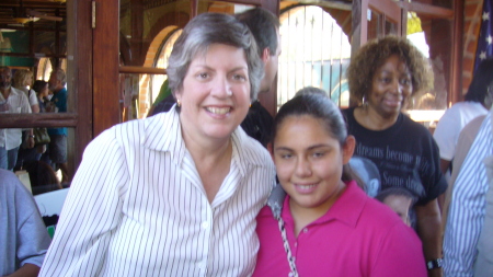 My daughter Marysol and Governor Napolitano