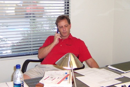 First few weeks at my new company - Heritage Surveying - July 2006