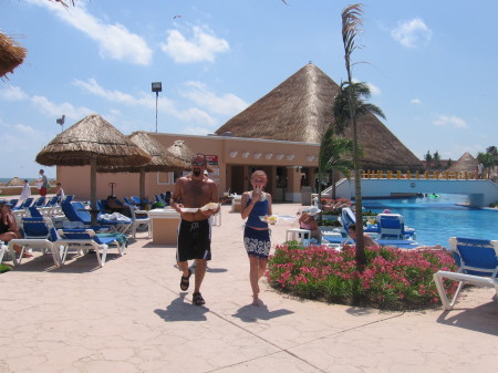 My daughter and me in Cancun 2006