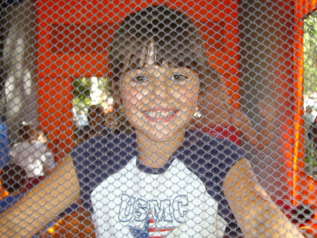 My Jenna girl at a playground.