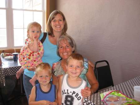 Grandmas's birthday at Caleri's (2010)